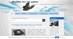 Desktop Screenshot of mipatriasonmiszapatos.com